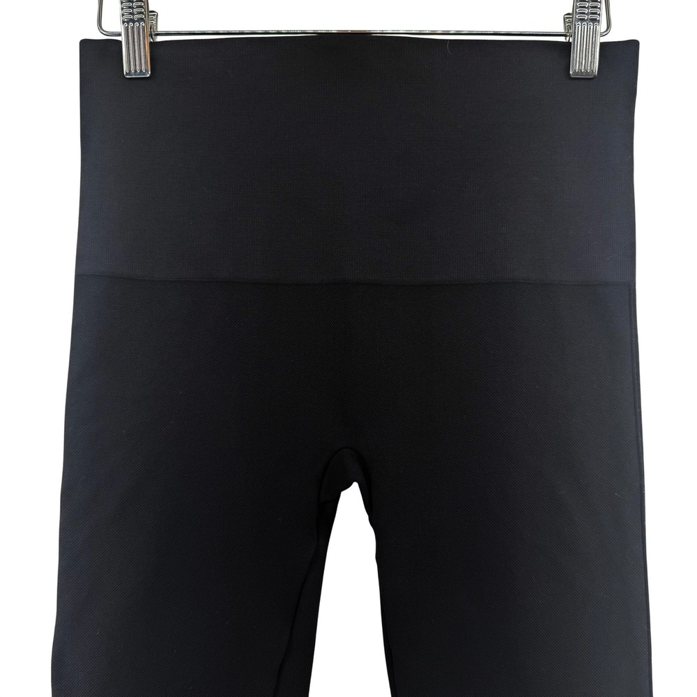 SPANX Black Seamless High Waist Leggings Womens Size XL - Picture 3 of 7